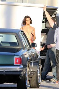 Hot And Lovely Morena Baccarin Leggy Candids-05