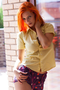 Ariel Orange Haired Beauty-00