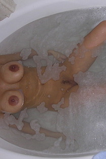 Busty amateurs getting wet and wild in the shower-06