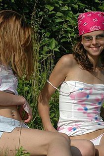 Two sweet young girls playing lesbians-08