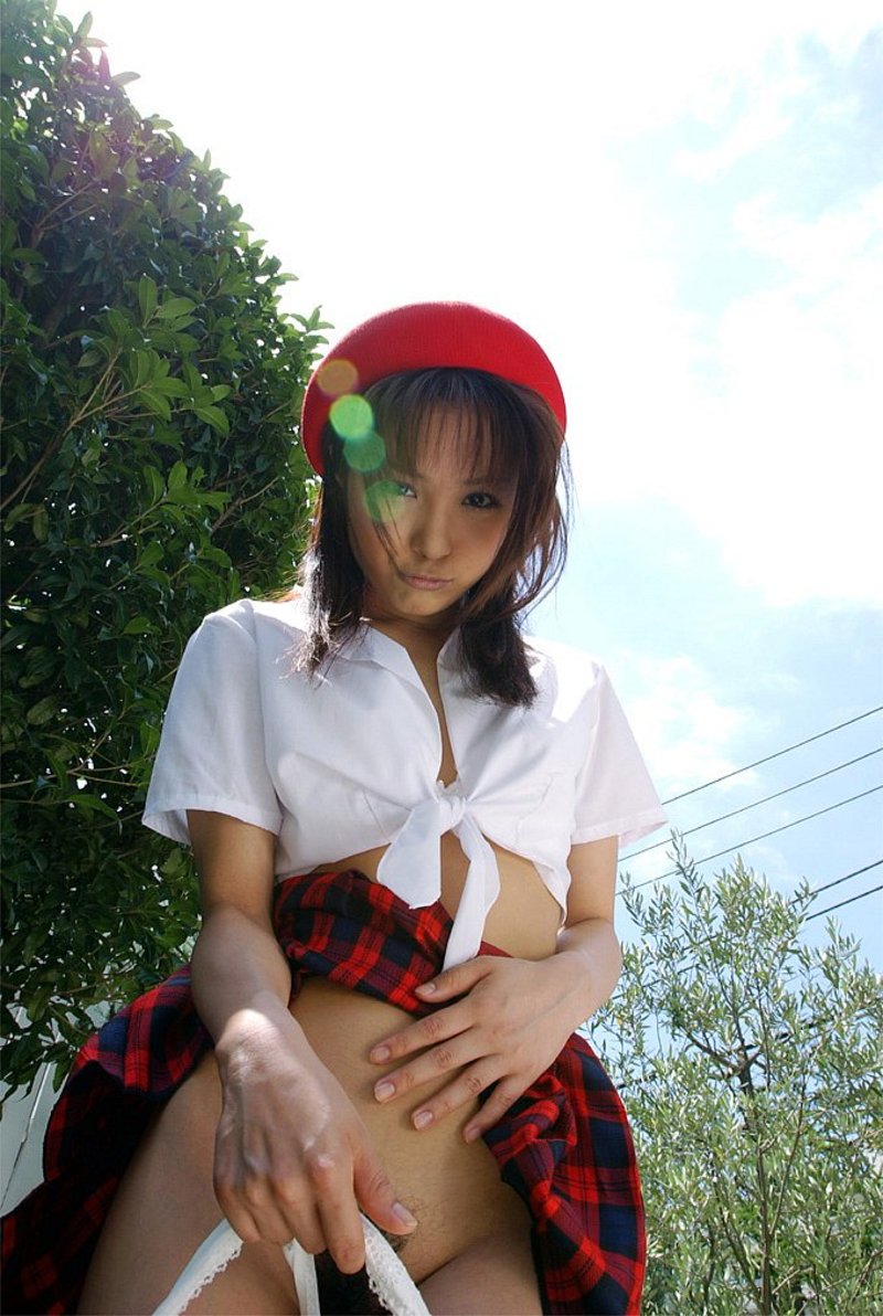 Cute Japanese schoolgirl 17