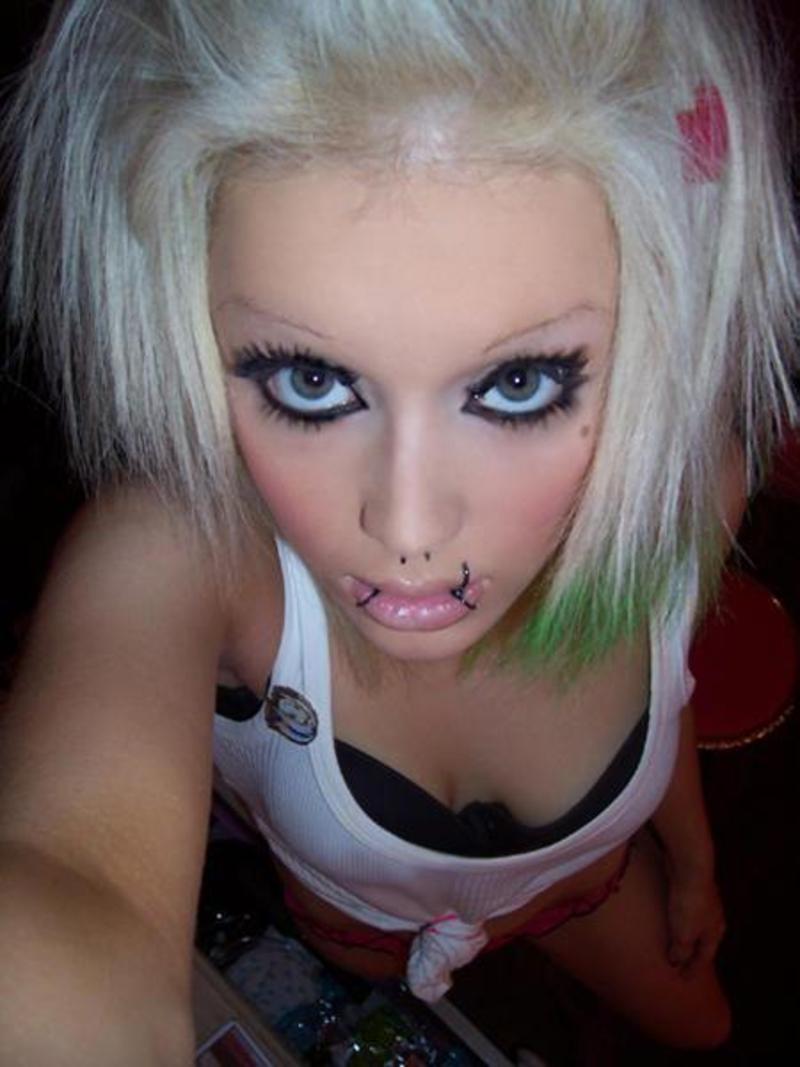 Blonde Teen Shows Her Cute Titties 6