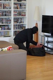 A ROBBER GETS THE PRECIOUS BRUNETTE PRIZE-16