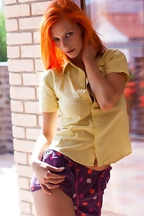 Ariel Orange Haired Beauty