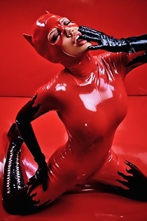 Latex Devil Babe