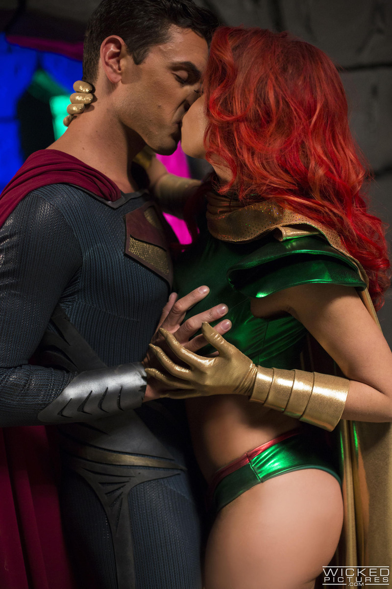 Superhero And Superheroine In Hardcore Action 1